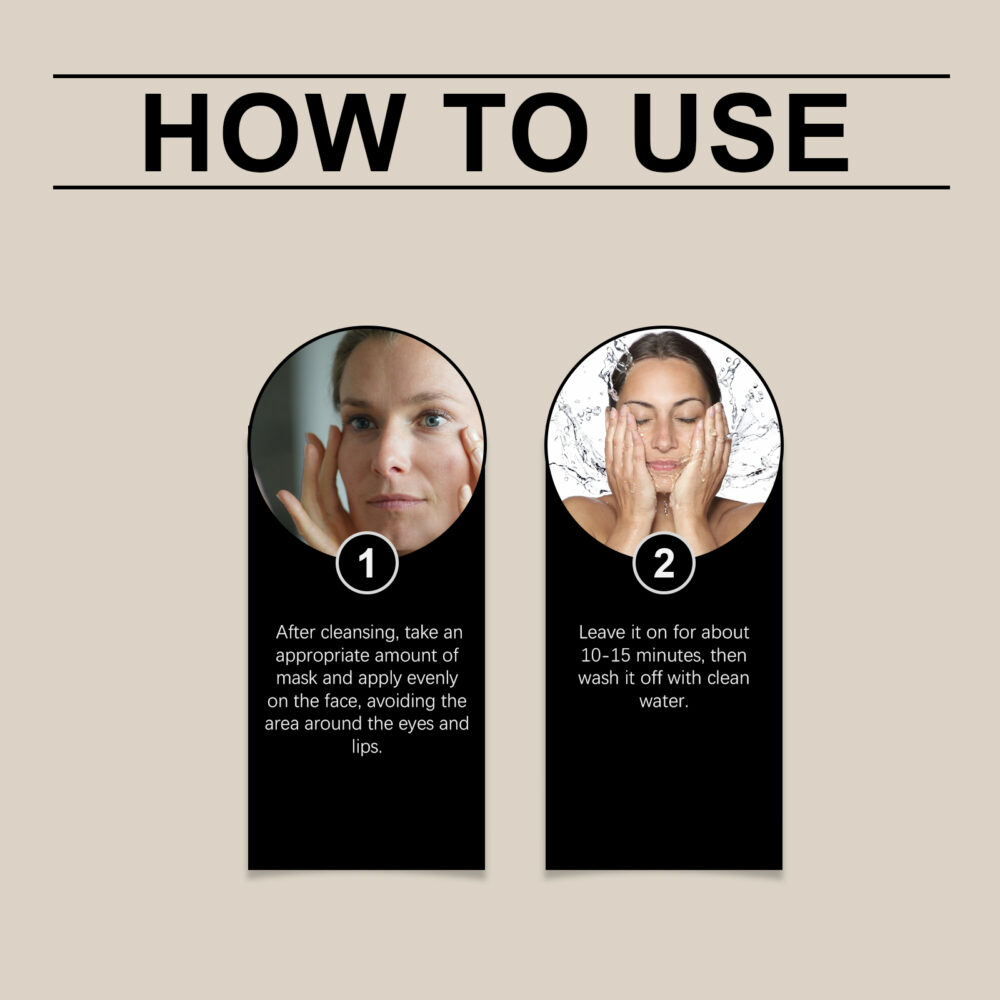 Coffee Oil Moisturizing&Brightening facial mask - Image 6