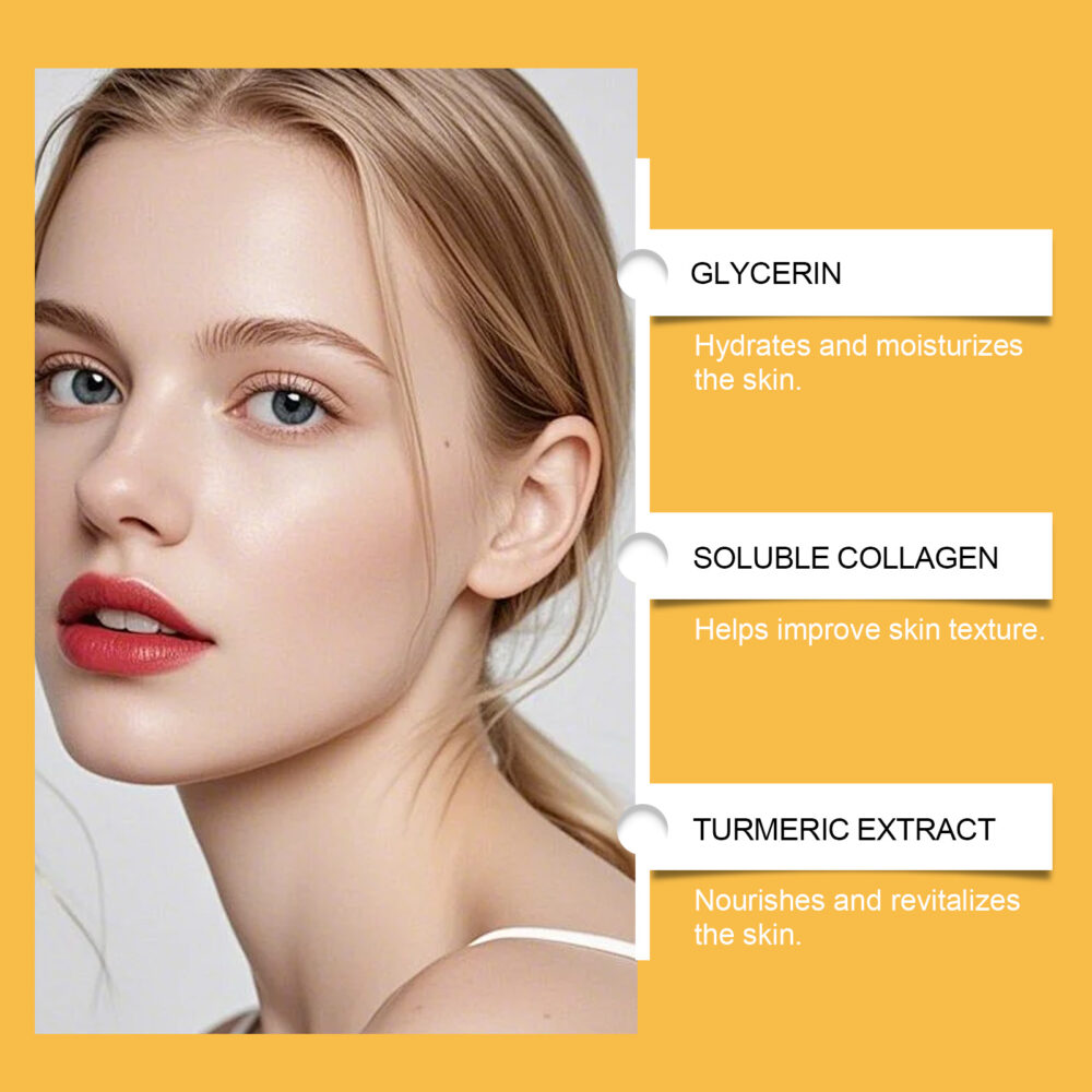 Turmeric Exfoliating Tearing facial mask - Image 3