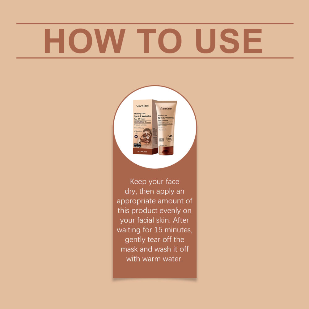 Spot lightening wrinkle removing tear facial mask - Image 6
