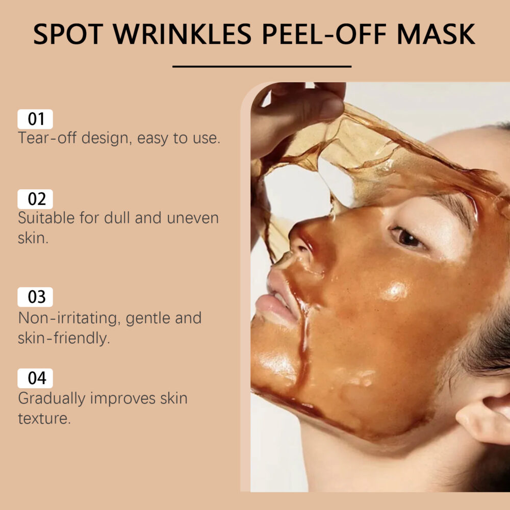 Spot lightening wrinkle removing tear facial mask - Image 4