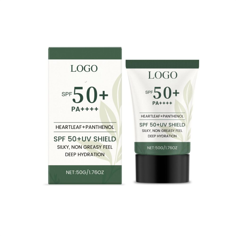 Soothing moisturizing sunscreen