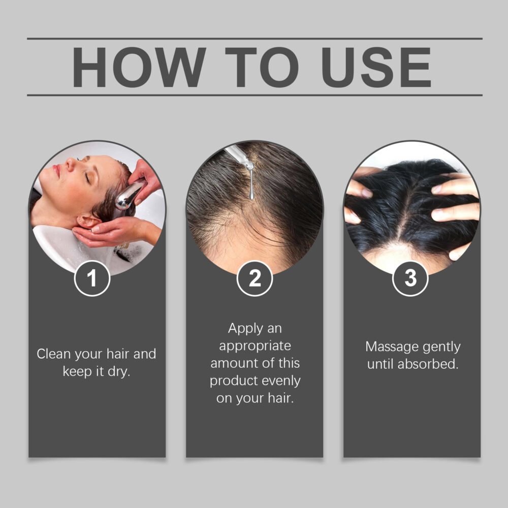 Black sesame repairing nourishing hair essence - Image 6