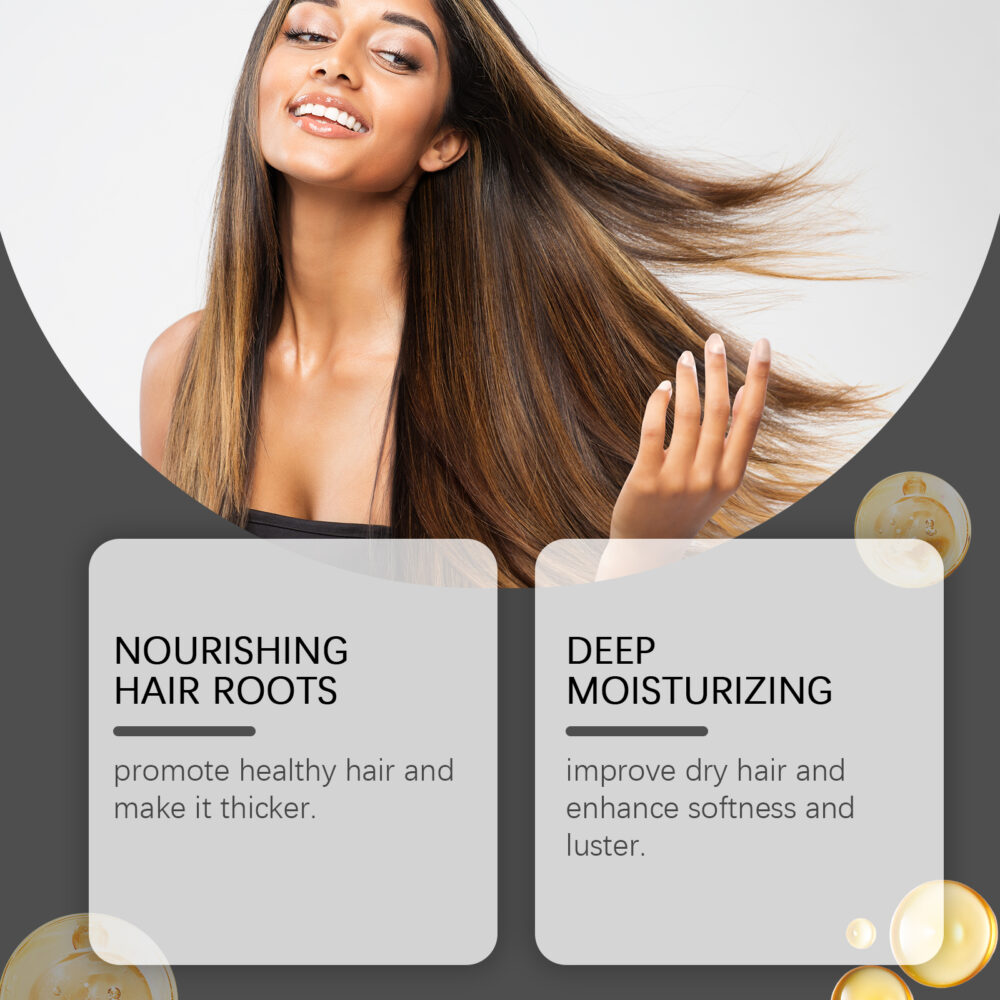 Black sesame repairing nourishing hair essence - Image 3
